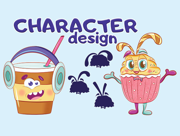BRAND CHARACTER FOR FAMILY CAFE