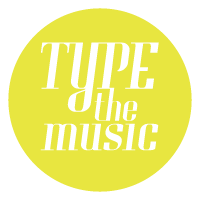 type the music posters athens design Greece cloudtrap sale designers music design Lyrics print music typography Lyrics typography Event graphic design event