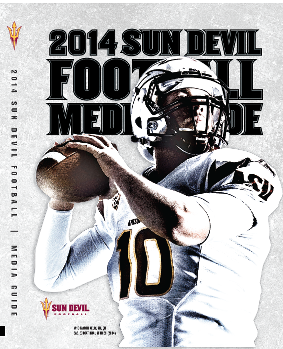 football Media Guide Magazine Cover cover football magazine media sports cover sports magazine magazine layout