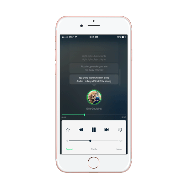 Adobe Portfolio Icon UI GUI redesign line app interaction interactive rhythm BEAT minimal concept