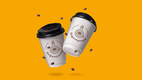 Редизайн логотипа кофейни "Кофетерапия"