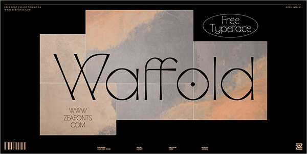 Waffold - Free Typeface