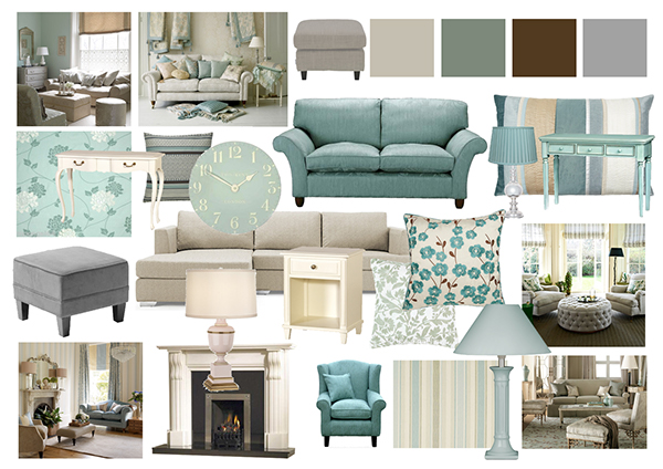 Interior living room furniture design graphic design  photoshop