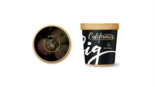 “ fabulous California”的无花果产品包装系列-fig packaging .