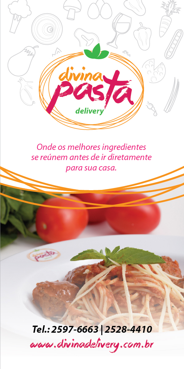 identity Pasta delivery logo
