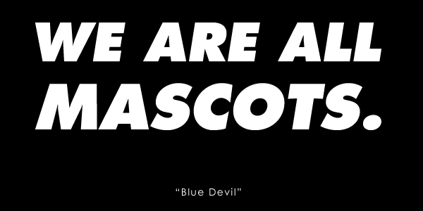 duke Blue Devils Mascot mascot series art artwork acrlyic paint canvas college NCAA T.WAY Tyler Way tw