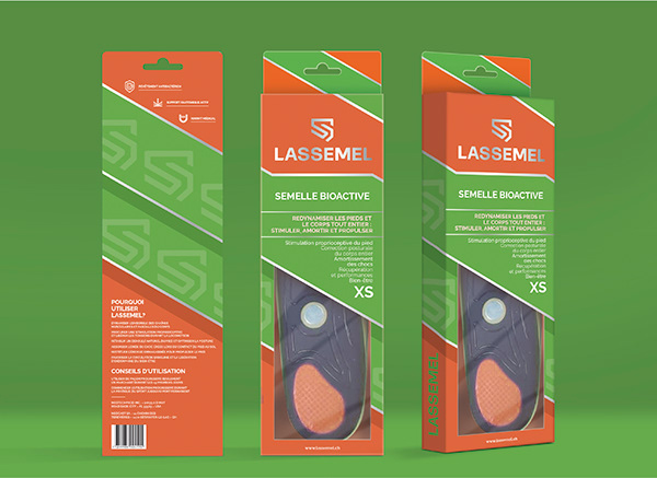 Logo and Packaging Design for the Insole Brand