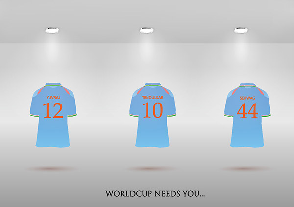 worlcup icc worldcup Yuvraj India Indian Cricket Team tendulkar sehwag 2015 worldcup bleed blue
