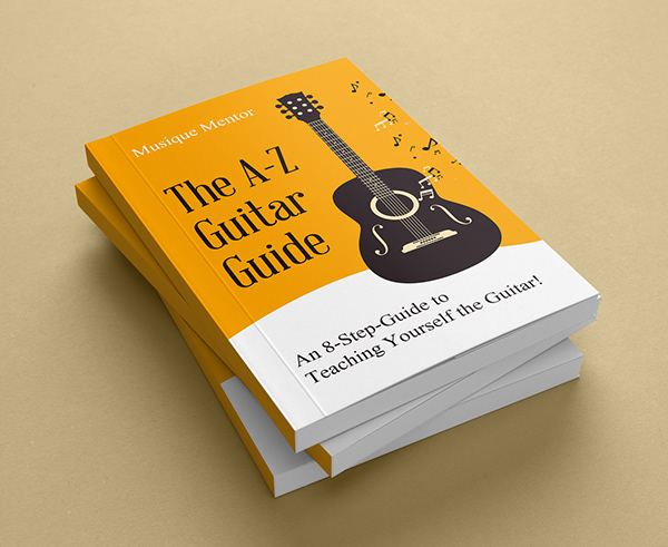 The A-Z Guitar Guide - Book Cover Design