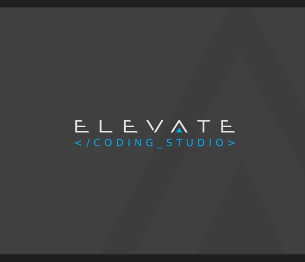 ELEVATE studio studios coding Web development arrow HTML