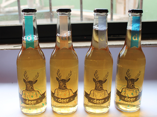 deer beer behance