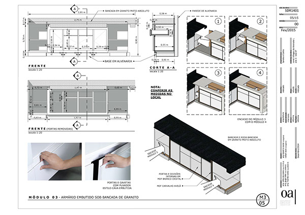 Detalhamento de mobiliário/ furniture detailing