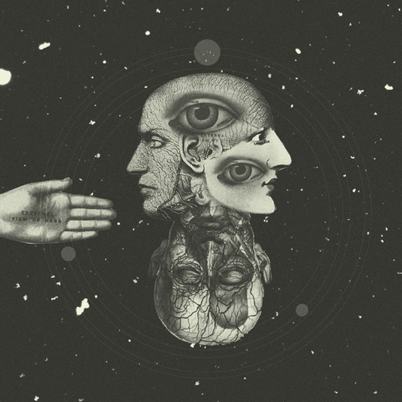 collage  fotomontaje anatomy  cosmic  plastica  dark digital