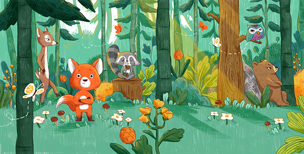 The Friendly Forest - Children's Picture Book