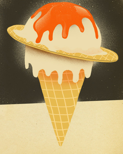 icecream ILLUSTRATION  editorial food-design