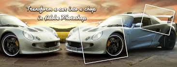 photoshop car