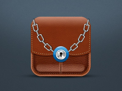 app  icon security  iphone  ipad  briefcase  wallet  case  files  chain  lock