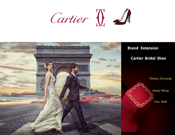 Brand Extension-Cartier Bridal Shoe 