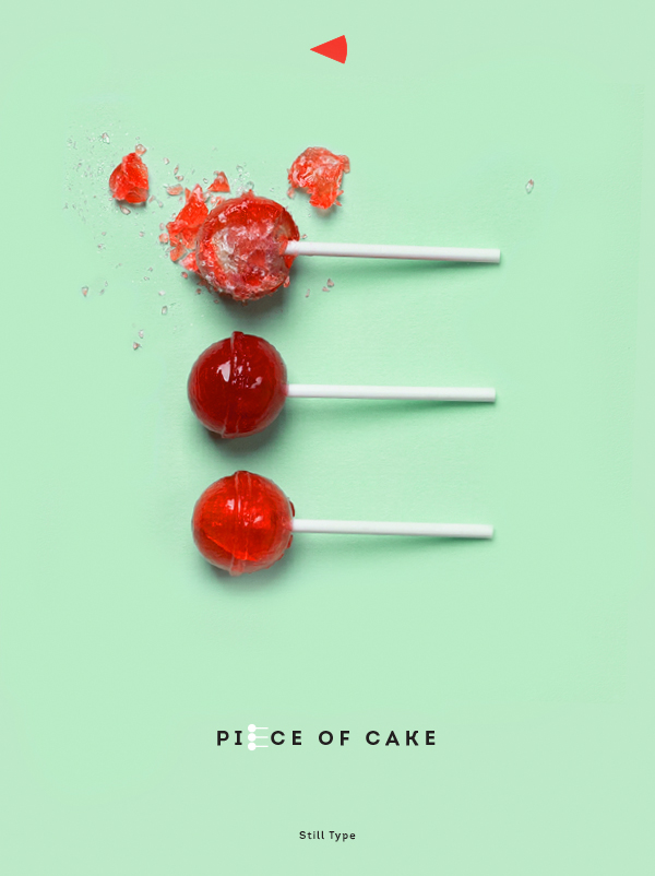 piece of cake still type posters selfinitiated food photography