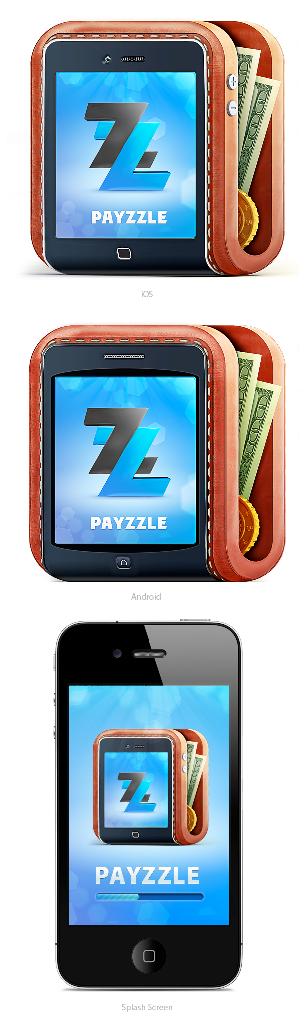 iphone  android icons payment service splash screen money Pay Bank medical SMS science pen calculate  perambulator
