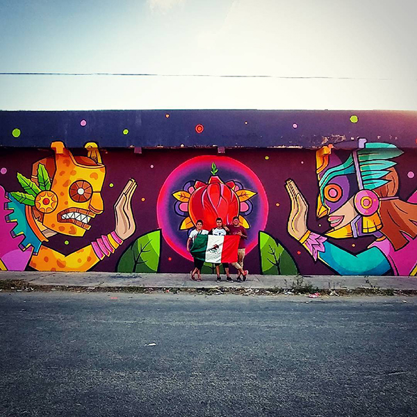 Metzican arte urbano streetart Brasil arte urbano festival CONCRETO mexico Rescate cultural