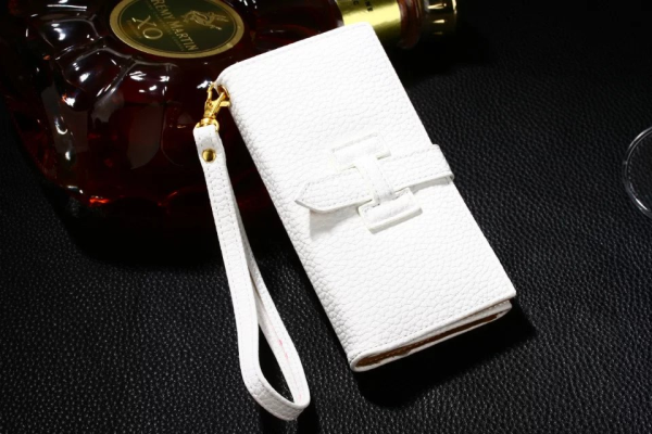 Housse coque trois pliage Hermès de luxe cuir utile iPhone 6s 6s plus acheter sur coquachat.com