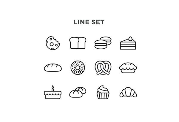 FREE - BAKERY ICONS