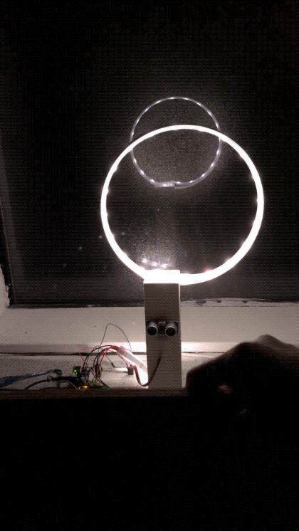 Adobe Portfolio Arduino computational prototype LED Light LED strips