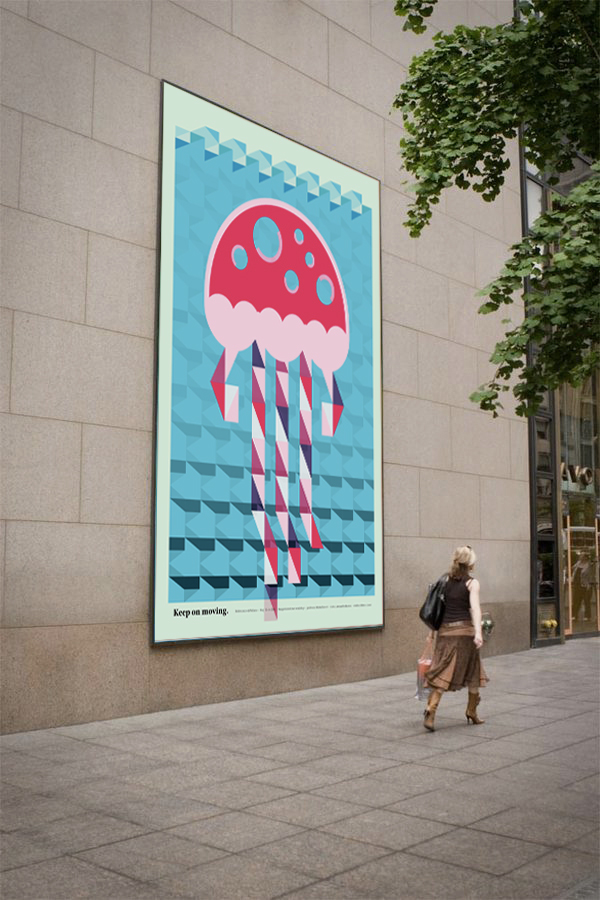 poster migrationstories jellyfish keep on moving children