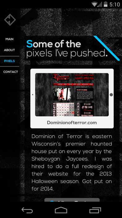 Responsive reponsive layout grunge mobile