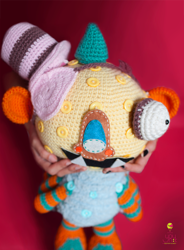 amigurumi crochet yarn wool toy creative plushie soft toy