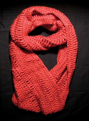 infinity scarf yarn scarf crochet