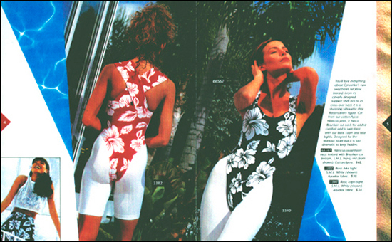 Adobe Portfolio carushka apparel catalog design bodywear catalog