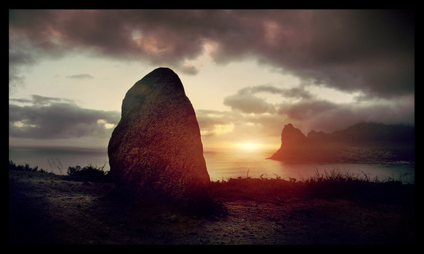 panic-embryo craig parker Landscape Moody eerie africa south africa digital landscape photography lowlight sunset