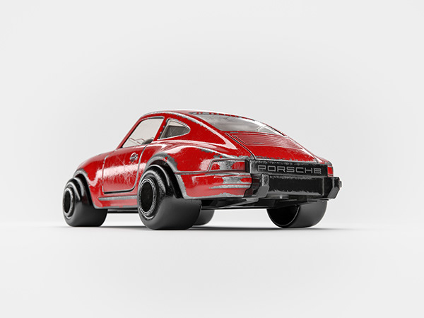 Toy Porsche (free model)