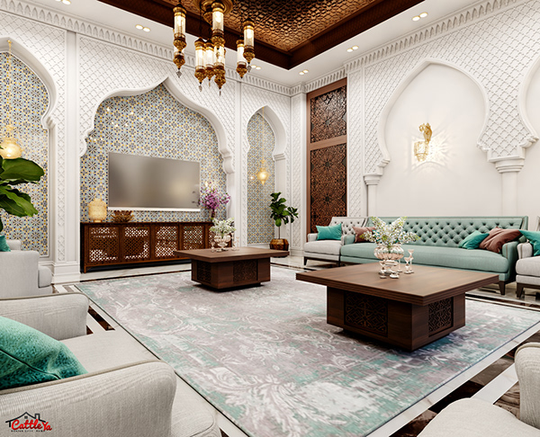 Islamic Moroccan Majlis Design