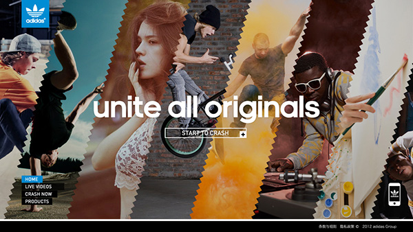 adidas unite all originals