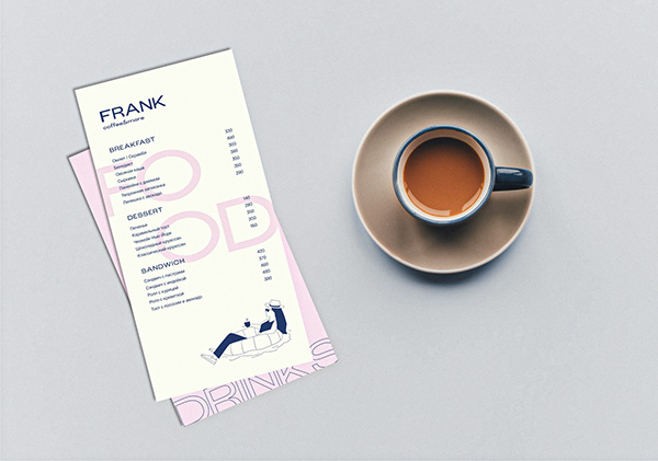 Frank Coffee | Visual identity design