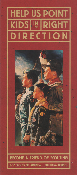 BOY SCOUTS norman rockwell