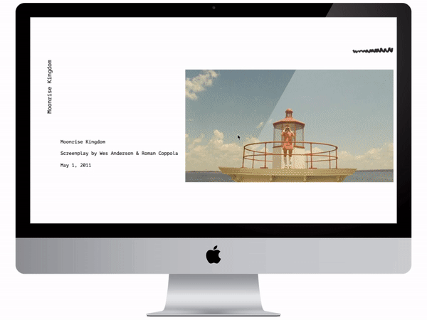 design Zine  Web Design  collage Moonrise Kingdom wes anderson Archive