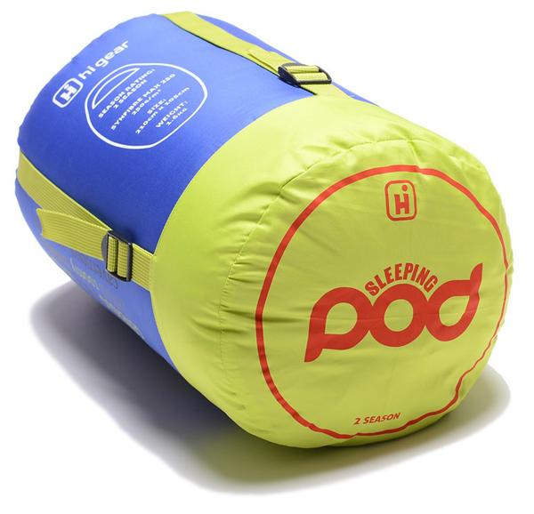 Sleeping bag camping brand logo