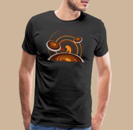 t-shirt design adobe illustrator Coffee Genießen Kaffee fan weinig design