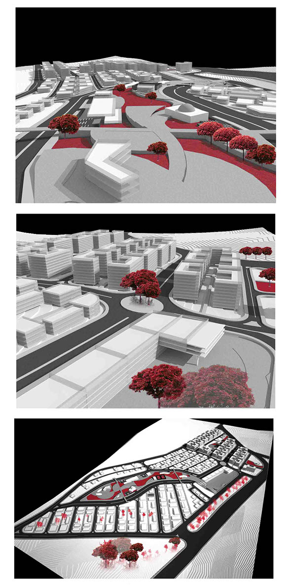 jordan urban planning amman highway Model Making Urban  street  planning architecture