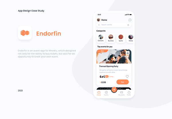 Endorfin - Event Mobile App