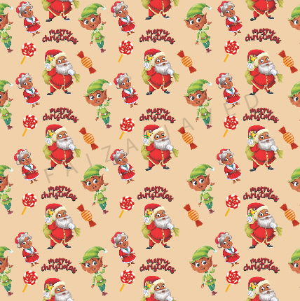 adobe illustrator designs Christmas  design christmas pattern Christmas wrapping paper pattern design  seamless pattern Textile Designs vector patterns vector seamless design