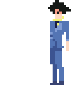 Pixel art cowboy bebop