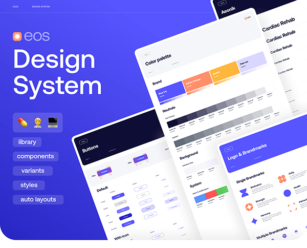 Eos Design System & UI-kit Library