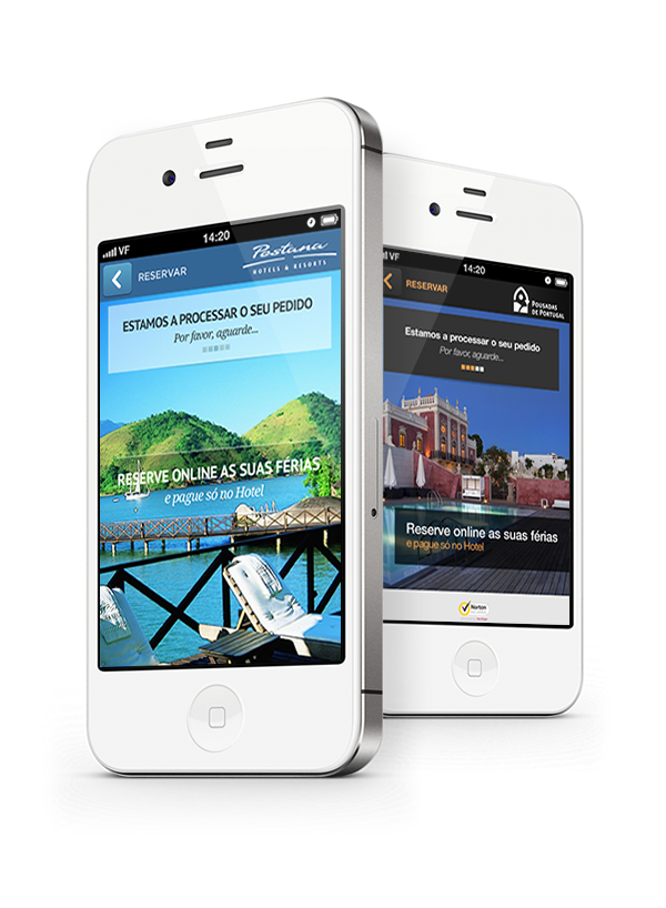 hotels Resorts Booking mobile Web pousadas reservation Website interaction pestaña