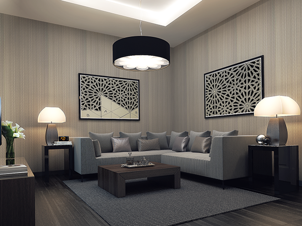 hotel Interior design 3D visualization