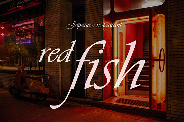 RED FISH | Menu Design